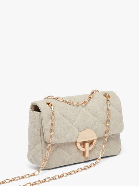 Cross Body Tas Moon Linnen Vanessa bruno Beige moon 70V40533 ander zicht 2